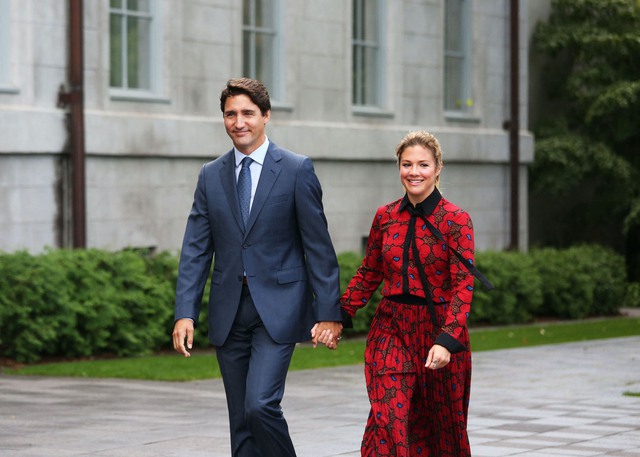Bà Sophie Grégoire nhiều năm đồng hành cùng ông Justin Trudeau trong sự nghiệp chính trị