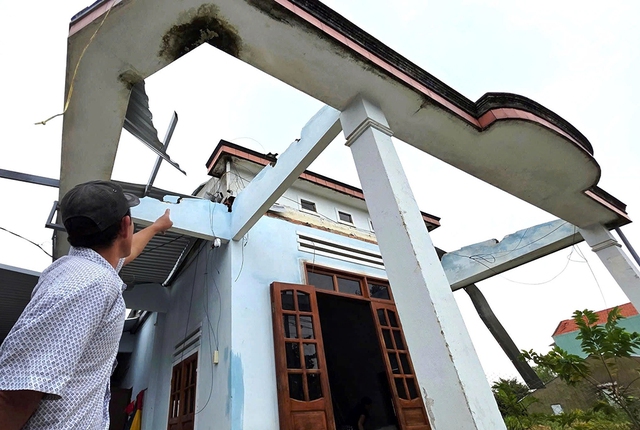 Dốc toàn lực khắc phục sạt lở đèo Khánh Lê - Ảnh 8.