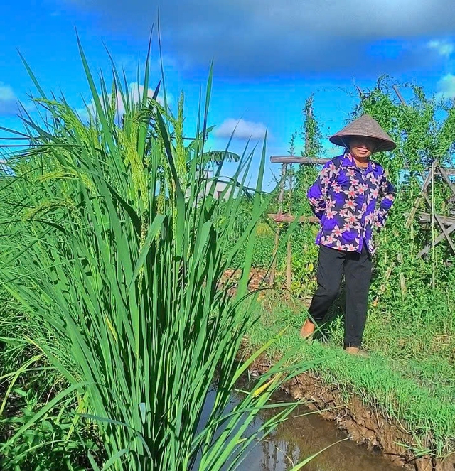 Chuyến bay đầu đời của người mẹ nông dân - Ảnh 3.