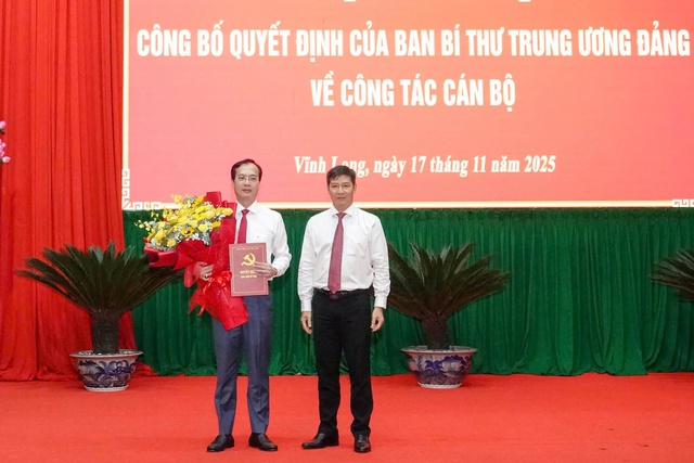 &Ocirc;ng Trần Tr&iacute; Quang l&agrave;m Ph&oacute; b&iacute; thư Tỉnh ủy Vĩnh Long - Ảnh 1.