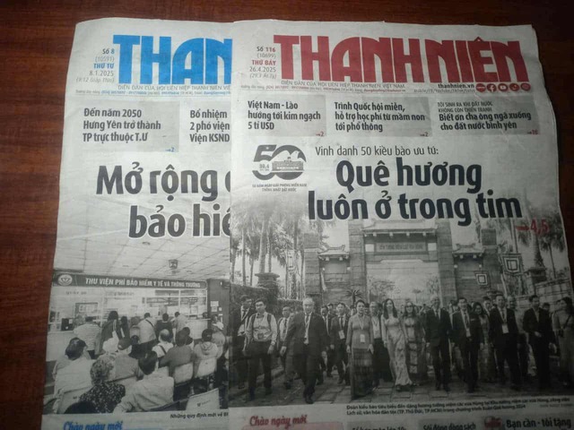 Thanh Niên và tôi: Hành trình niềm vui tuổi già bên những trang báo - Ảnh 1.