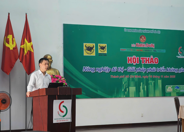 Nông nghiệp đô thị giúp tăng không gian xanh, cải thiện không khí- Ảnh 1.