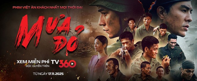 Ph&aacute;t miễn ph&iacute; phim &lsquo;Mưa đỏ&rsquo; tr&ecirc;n nền tảng số TV360- Ảnh 1.