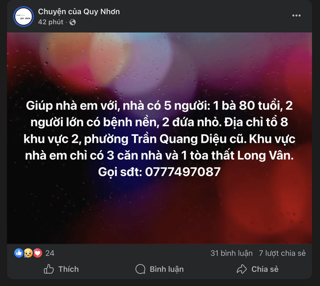 Ngập lụt lịch sử ở Quy Nhơn: Hàng loạt lời cầu cứu trên mạng xã hội đêm 19.11- Ảnh 2.
