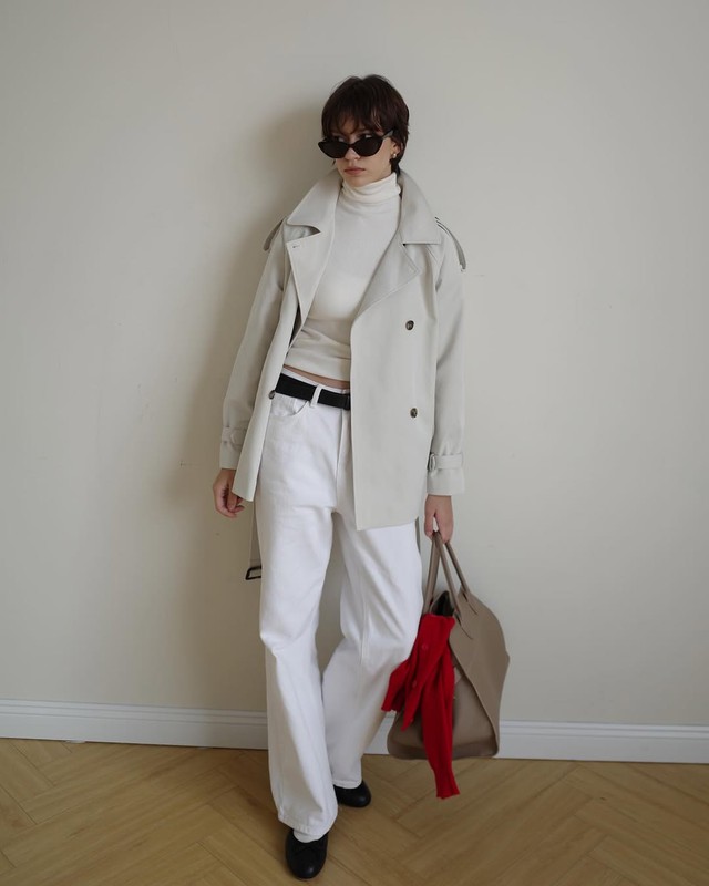 Áo trench coat ngắn, chiếc áo khoác sang trọng nhưng tiện dụng nhất mùa này - Ảnh 6.