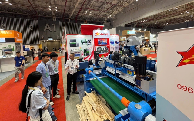 Ngành gỗ trình làng những công nghệ, máy móc tối tân- Ảnh 5. Ngành gỗ trình làng những công nghệ, máy móc tối tân- Ảnh 5.