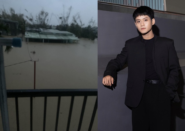 Diễn viên Đình Khang 'Mưa đỏ' cầu cứu vì cha mẹ mắc kẹt trong vùng lũ- Ảnh 1. Diễn viên Đình Khang 'Mưa đỏ' cầu cứu vì cha mẹ mắc kẹt trong vùng lũ- Ảnh 1.