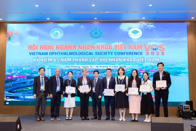 Tập đo&agrave;n Y khoa S&agrave;i G&ograve;n tại VOS 2025: Đ&oacute;ng g&oacute;p học thuật cho Nh&atilde;n khoa Việt - Ảnh 4.
