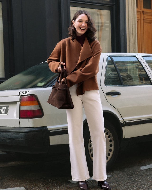 Áo trench coat ngắn, chiếc áo khoác sang trọng nhưng tiện dụng nhất mùa này - Ảnh 2.