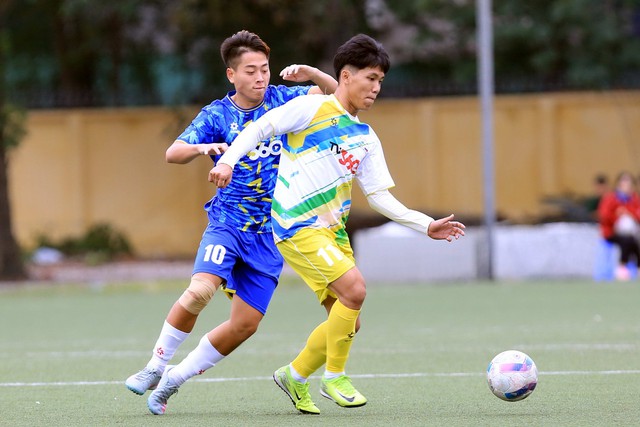 Trường ĐH Thủy Lợi v&agrave; HUPES thắng tưng bừng, nhiều đội 'c&oacute;ng' v&igrave; thời tiết qu&aacute; lạnh- Ảnh 8.