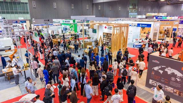 Ngành gỗ trình làng những công nghệ, máy móc tối tân- Ảnh 3. Ngành gỗ trình làng những công nghệ, máy móc tối tân- Ảnh 3.