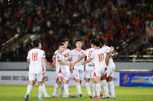 Echipa Laos 0-2 Vietnam, calificări Cupa Asiei 2027: Tuan Hai marchează o capodoperă - Foto 1.