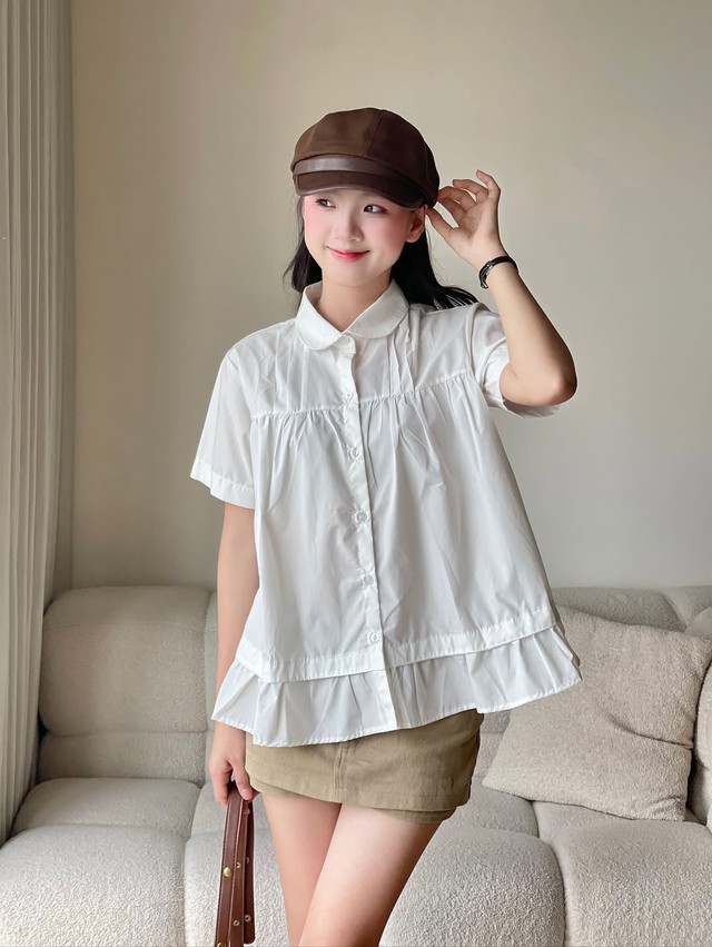 ‘Công thức vàng’ cho sự sang trọng với áo sơ mi trắng cổ điển- Ảnh 4.