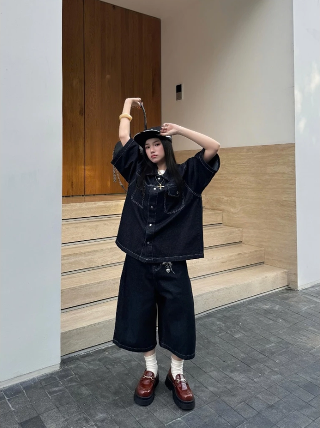 Trang phục denim là tuyên ngôn của sự phóng khoáng- Ảnh 5.