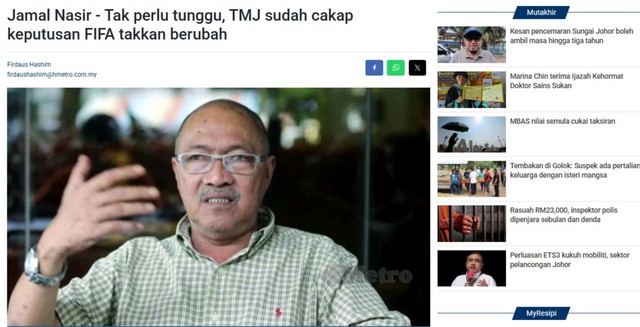 Luật sư FAM thu&ecirc; bị c&ocirc;ng k&iacute;ch, huyền thoại Malaysia mong CĐV ngừng thức trắng đ&ecirc;m chờ FIFA  - Ảnh 2.