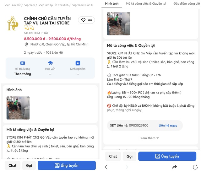 Bóc trần bẫy tuyển dụng gài bẫy người lao động nghèo tại TP . HCM - Ảnh 2.