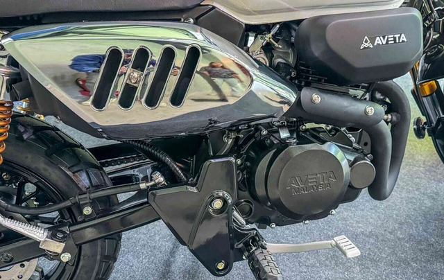 Xe c&ocirc;n tay Aveta Marvel 150 'Made in Malaysia', tham vọng cạnh tranh Honda Monkey - Ảnh 3.