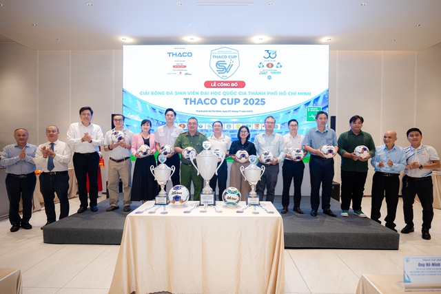 12 đội b&oacute;ng tranh t&agrave;i tại THACO CUP 2025: S&acirc;n chơi lớn của sinh vi&ecirc;n TP.HCM- Ảnh 6.