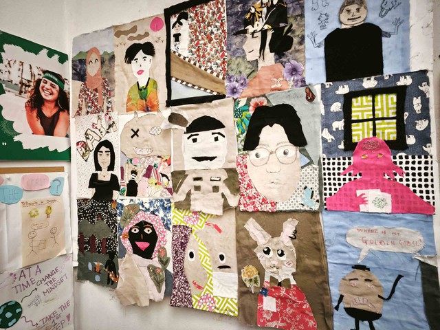 Khi vải vụn hóa thời trang xanh- Ảnh 2.