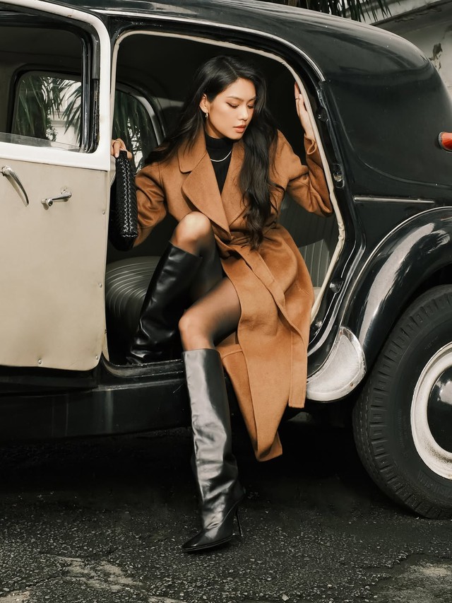 Diện áo phao, áo khoác dáng dài 'bật' cá tính trong mùa giá rét- Ảnh 5.