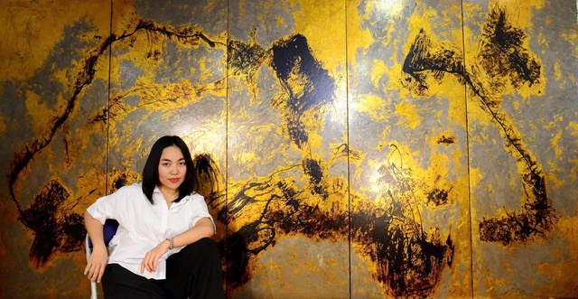 Trần Ngọc Linh, học tr&ograve; họa sĩ Hồ Hữu Thủ, t&igrave;m lối đi ri&ecirc;ng cho sơn m&agrave;i- Ảnh 3.