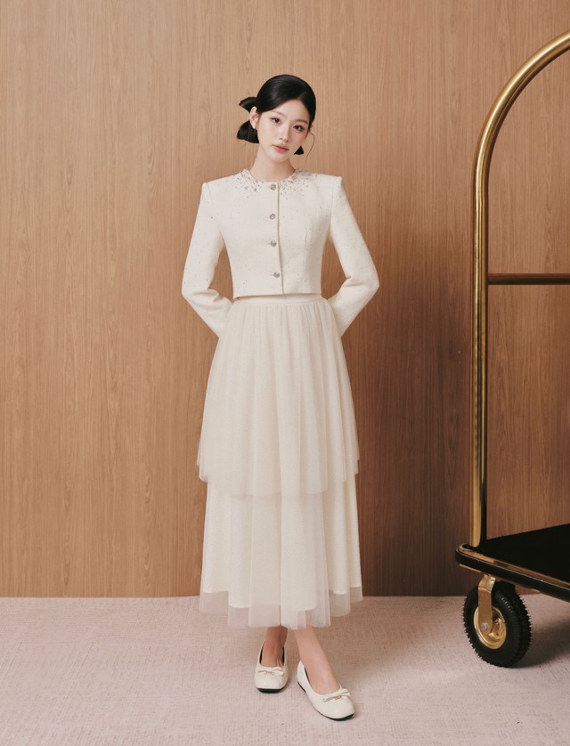 Muôn vàn sắc trắng cùng nàng kể câu chuyện thời trang - Ảnh 7.