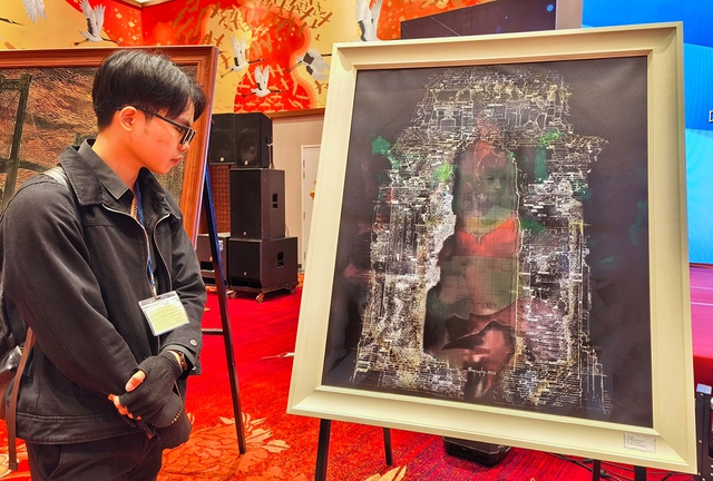 Kỹ nghệ độc lạ: Khi bản vẽ kỹ thuật bước vào tranh vẽ- Ảnh 3. Kỹ nghệ độc lạ: Khi bản vẽ kỹ thuật bước vào tranh vẽ- Ảnh 3.