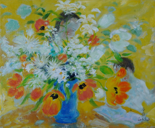 Những kiệt tác tranh Đông Dương 'hồi hương' lần đầu ra mắt công chúng- Ảnh 6. Những kiệt tác tranh Đông Dương 'hồi hương' lần đầu ra mắt công chúng- Ảnh 6.