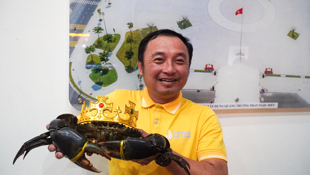 Tìm được 'vua cua' để xác lập kỷ lục cua lớn nhất Việt Nam- Ảnh 4.