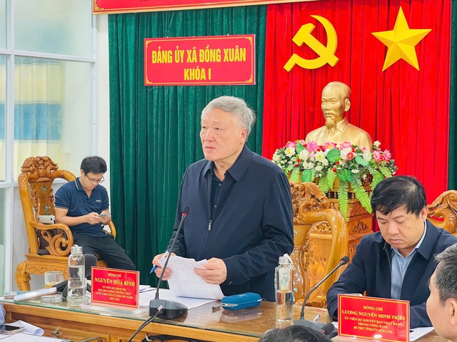 Ph&oacute; thủ tướng Nguyễn H&ograve;a B&igrave;nh chỉ đạo khắc phục hậu quả mưa lũ tại Đắk Lắk- Ảnh 6.