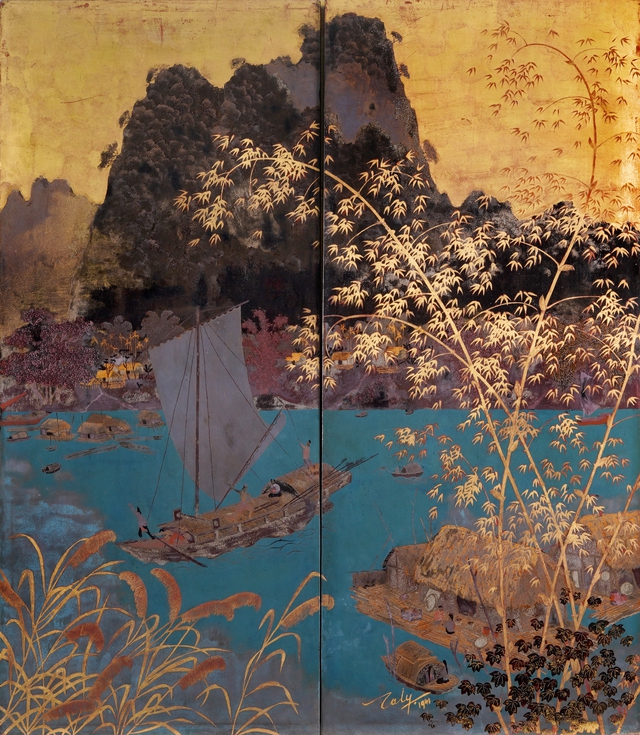 Những kiệt tác tranh Đông Dương 'hồi hương' lần đầu ra mắt công chúng- Ảnh 5. Những kiệt tác tranh Đông Dương 'hồi hương' lần đầu ra mắt công chúng- Ảnh 5.