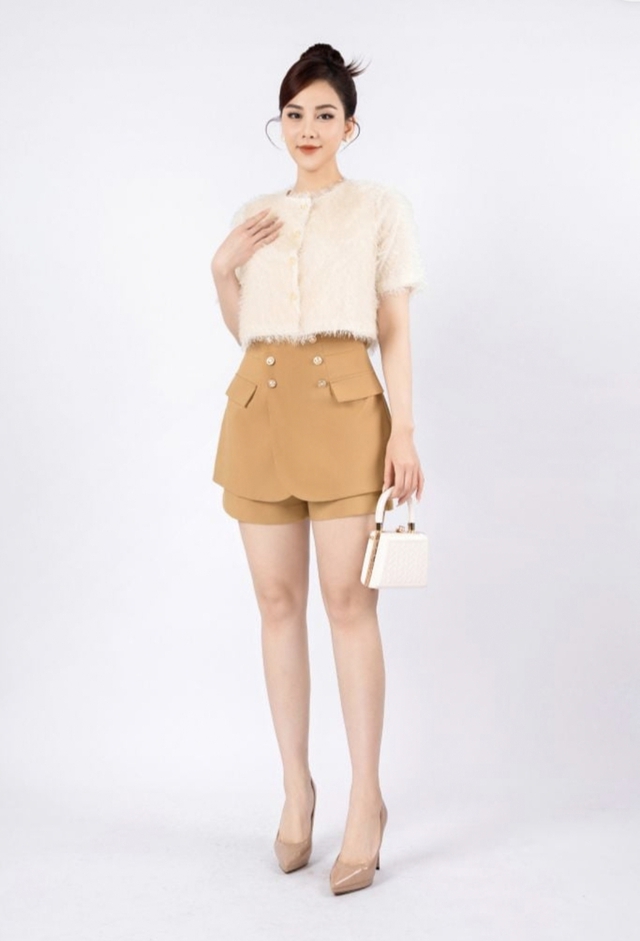 Quần giả váy, tôn vẻ đẹp yêu kiều của nàng - Ảnh 3.