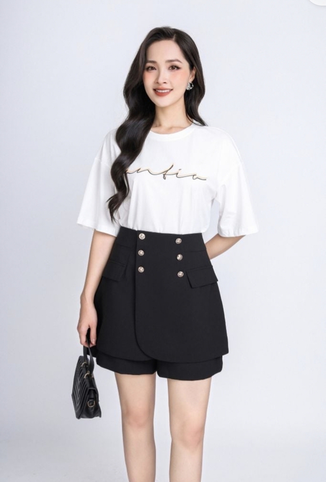 Quần giả váy, tôn vẻ đẹp yêu kiều của nàng - Ảnh 8.