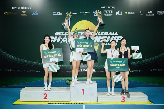 Lộ diện nh&agrave; v&ocirc; địch của giải pickleball người nổi tiếng m&ugrave;a 2- Ảnh 1.