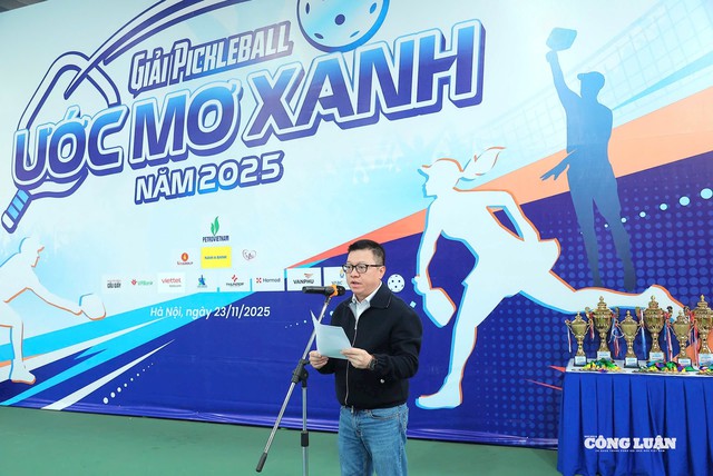 Giải pickleball 'Ước Mơ Xanh' hướng về đồng b&agrave;o miền Trung v&agrave; T&acirc;y nguy&ecirc;n - Ảnh 1.