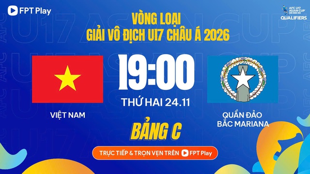 Lịch thi đấu U.17 Việt Nam h&ocirc;m nay: Chạm tr&aacute;n đội vừa thua Malaysia 0-13 ở v&ograve;ng loại ch&acirc;u &Aacute;- Ảnh 2.