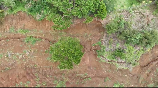 Di dời khẩn cấp cả khu dân cư do vết nứt dài trên đồi Ba Lá Xanh