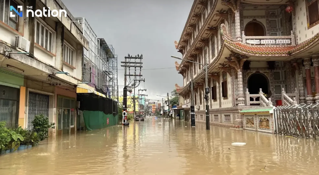 U.23 Việt Nam bị ảnh hưởng v&igrave; t&igrave;nh h&igrave;nh ngập lụt nghi&ecirc;m trọng ở Songkhla Th&aacute;i Lan- Ảnh 1.