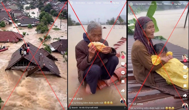 'Cơn lũ' tin giả dùng AI càn quét mạng xã hội - Ảnh 1. 'Cơn lũ' tin giả dùng AI càn quét mạng xã hội - Ảnh 1.