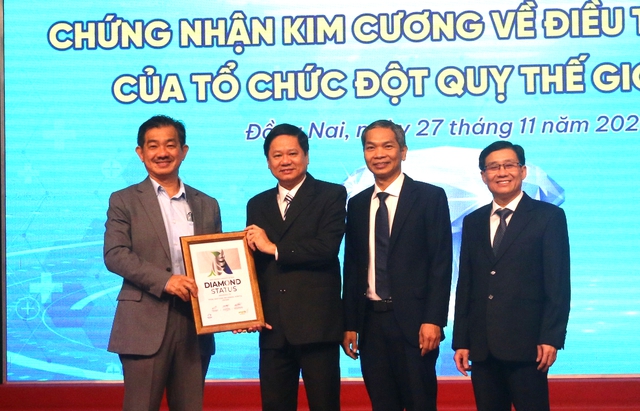 Bệnh viện Thống Nhất Đồng Nai đạt chứng nhận kim cương trong điều trị đột qụy- Ảnh 1. Bệnh viện Thống Nhất Đồng Nai đạt chứng nhận kim cương trong điều trị đột qụy- Ảnh 1.