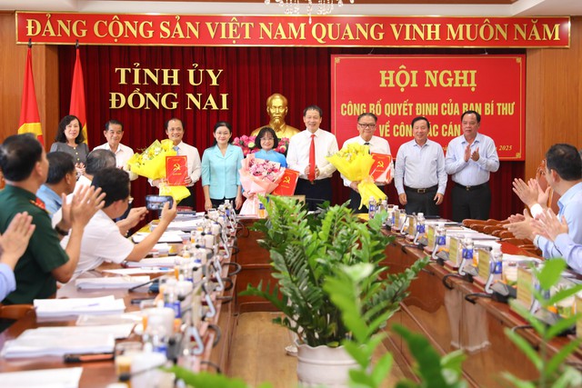 Ban B&iacute; thư chỉ định 3 Ủy vi&ecirc;n Ban Thường vụ Tỉnh ủy Đồng Nai- Ảnh 1.