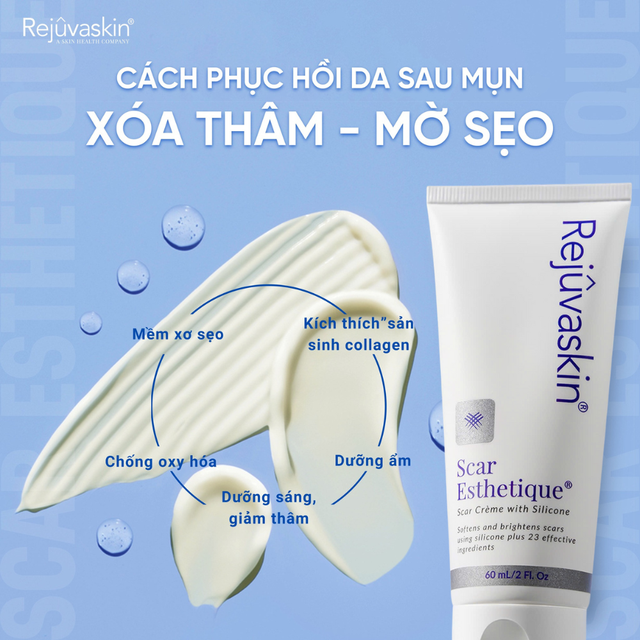 Skincare phục hồi da sau mụn tốt ngừa sẹo rỗ thâm đỏ sau 8 tuần- Ảnh 4.