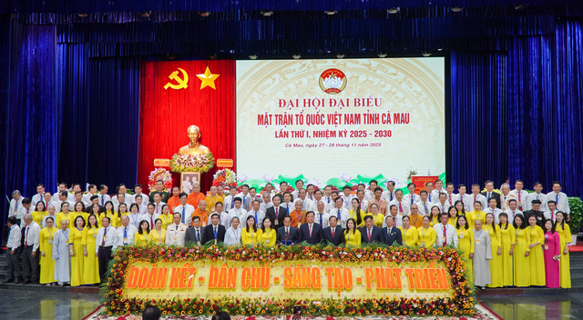 Ông Hồ Thanh Thủy giữ chức Chủ tịch Ủy ban MTTQ Việt Nam tỉnh Cà Mau Ông Hồ Thanh Thuỷ giữ chức Chủ tịch MTTQ tỉnh Cà Mau - Ảnh 5.