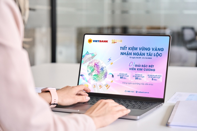 Tận hưởng ưu đãi vượt trội khi sử dụng thẻ và gửi tiết kiệm Vietbank - Ảnh 2.