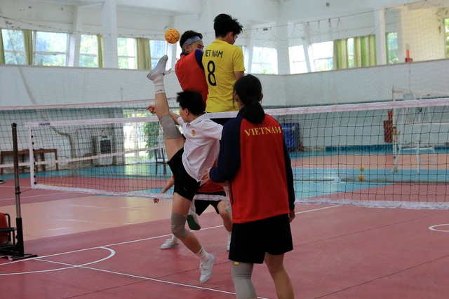 Cầu mây Việt Nam quyết thắng Thái Lan lần thứ 3 liên tiếp, khát vọng giành vàng SEA Games 33- Ảnh 4.