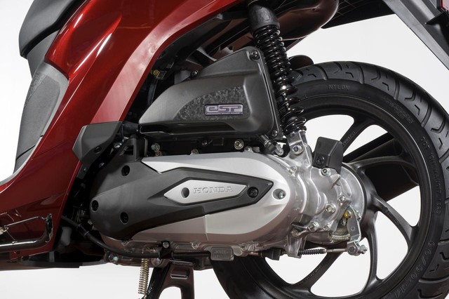Động cơ eSP 110cc trên Dio110 Lite được tinh chỉnh giảm công suất. Ảnh: Honda