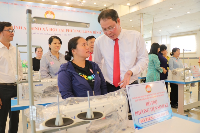 Nhiều hoạt động trước Đại hội đại biểu MTTQ Việt Nam TP.HCM lần thứ 1- Ảnh 6. Nhiều hoạt động trước Đại hội đại biểu MTTQ Việt Nam TP.HCM lần thứ 1- Ảnh 6.