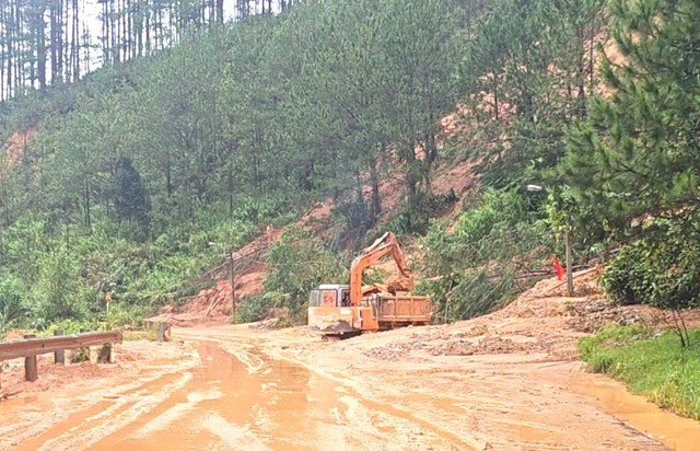 C&ocirc;ng bố t&igrave;nh huống khẩn cấp về thi&ecirc;n tai QL27C nối Đ&agrave; Lạt &ndash; Nha Trang - Ảnh 1.
