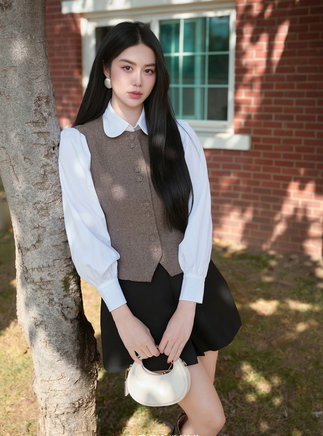 Muôn kiểu phối đồ nhiều lớp với trench coat, áo dạ lông cừu sang chảnh- Ảnh 8.