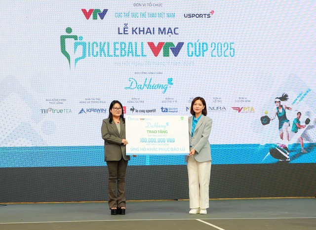 Pickleball VTV Cúp 2025 hấp dẫn, giá trị giải thưởng lớn- Ảnh 1.